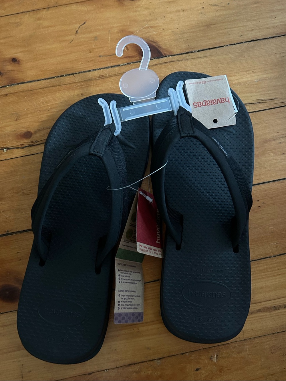 NWT Havaianas Men's Track Plus Flip-Flops 13
